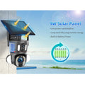 4K Solar Camera, 20X Zoom, 8MP 4G/WiFi, Auto Tracking Security - Jurismate