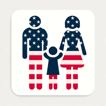 Jurismate AI Family law USA emoticon with usa flag