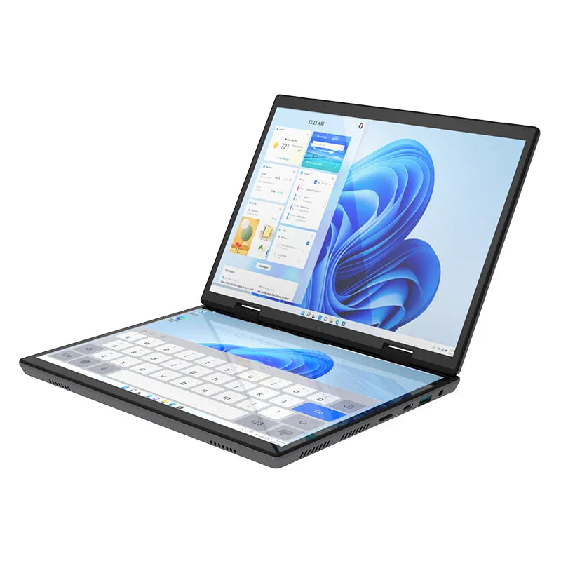 Dual Screen Laptop with Intel N95 Processor | 14”+14” Touch Display