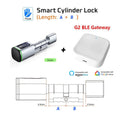 Cylinder Core Fingerprint Door Lock -