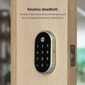 Google Nest x Yale Lock - Keyless Entry, Smart WiFi Deadbolt, Oil Rubbed Bronze - Biometric Lock - Google Nest