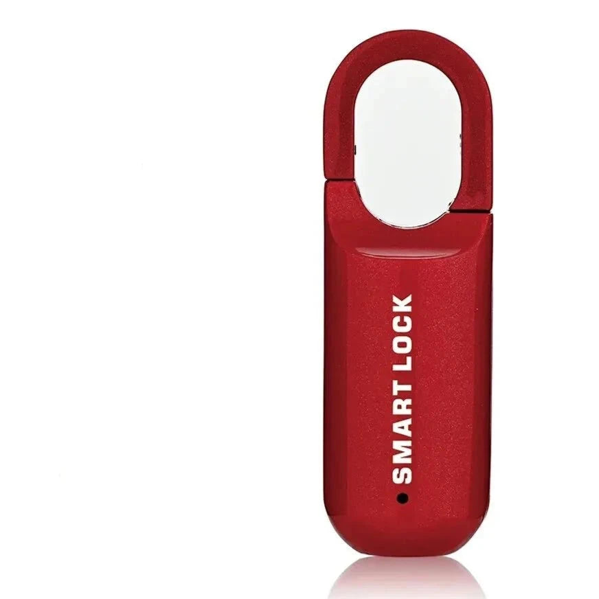 Mini Biometric Fingerprint Padlock - USB Keyless Luggage and Door Lock for Quick Unlocking, fingerprinting, fingerprint service, fingerprinting services, fingerprint locations, where to get fingerprint, biometrics fingerprinting,