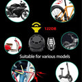 Motorcycle Bicycle Alarm With Remote, bicycle alarm, bicycle security alarm, bike alarm, bike security alarm, alarm bike, bicycle alarms, alarms for bicycles, Jurismate