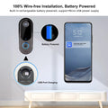 Outdoor WiFi Video Intercom Doorbell Camera, outdoor camera wireless, wireless outdoor camera, wireless camera outdoor, blink video doorbell, video doorbells, front door camera, front door cameras, Jurismate