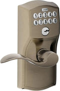 Schlage Camelot Keypad Entry - Aged Bronze, Keyless, Flex - Lock, ANSI Grade 2 solo model