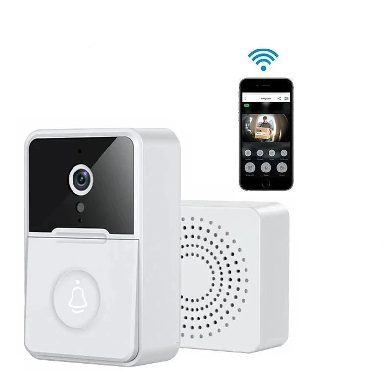 Wireless Doorbell WiFi Outdoor HD Camera - Night Vision Video Intercom - Jurismate