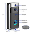 Wireless WIFI Doorbell Camera - Intercom Night Vision - 720P HD -